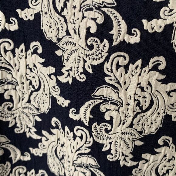 Loren KLaisrie Long Sleeve Pearl Embellished Neckline Dress Size EU 36/US 6 - Picture 7 of 13